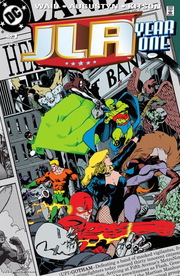 Cover of JLA: Year One #1