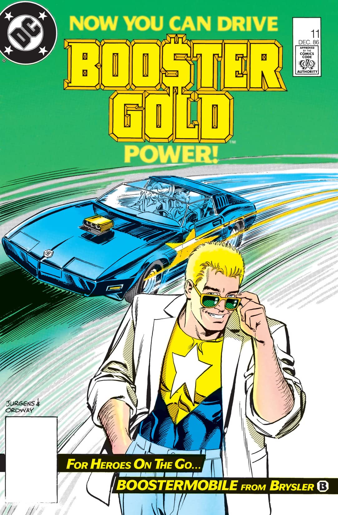 Booster Gold (1986) #11 cover