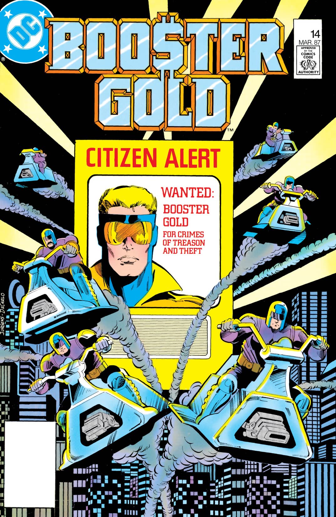 Booster Gold (1986) #14 cover