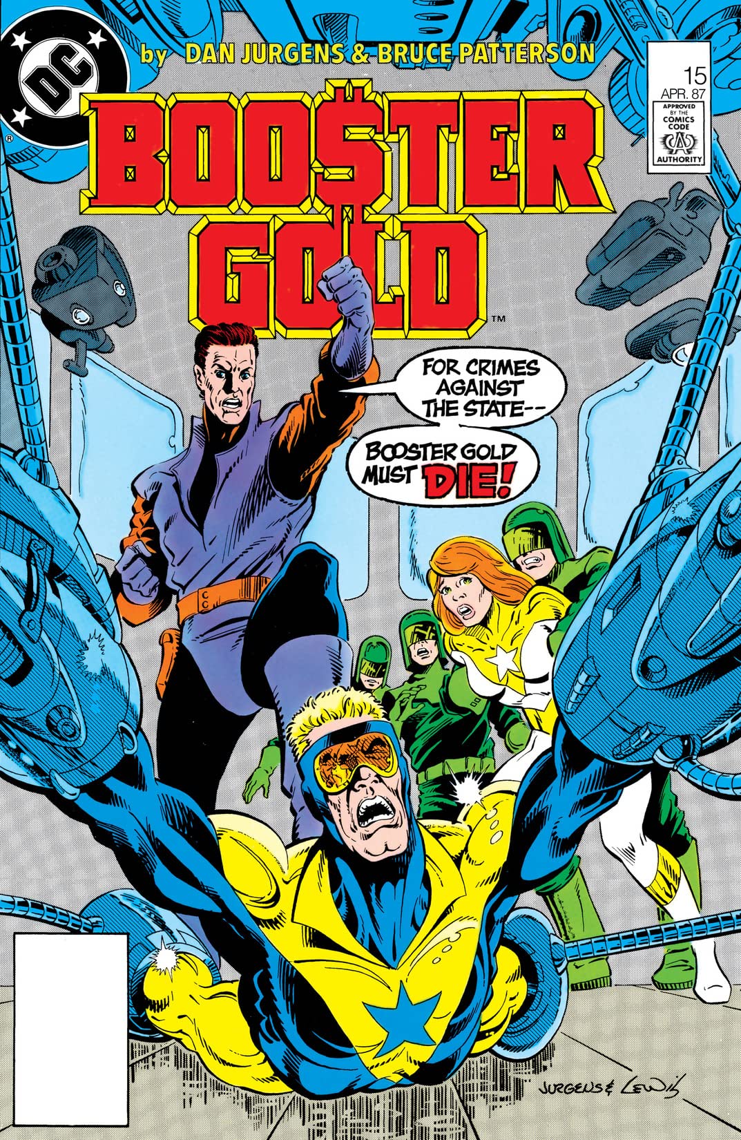 Booster Gold (1986) #15 cover