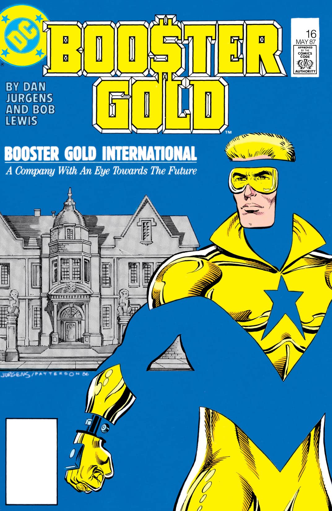 Booster Gold (1986) #16 cover