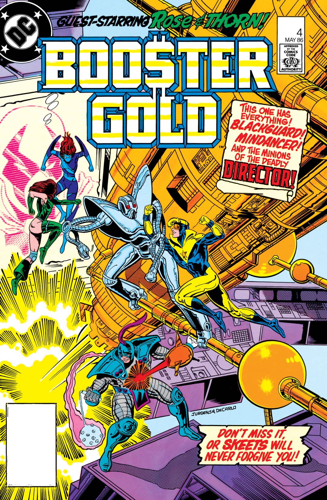 Cover of Booster Gold #4