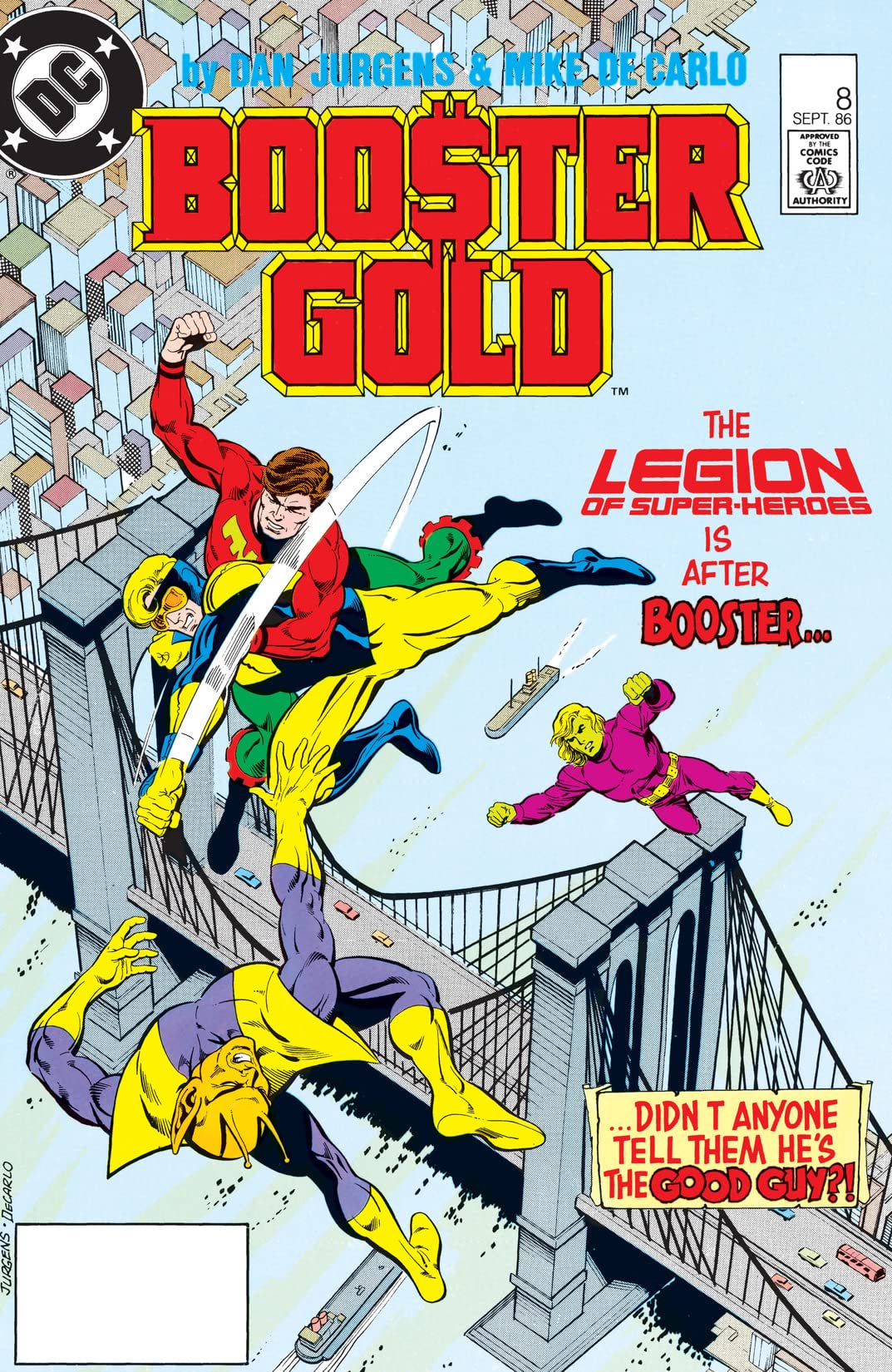 Booster Gold (1986) #8
