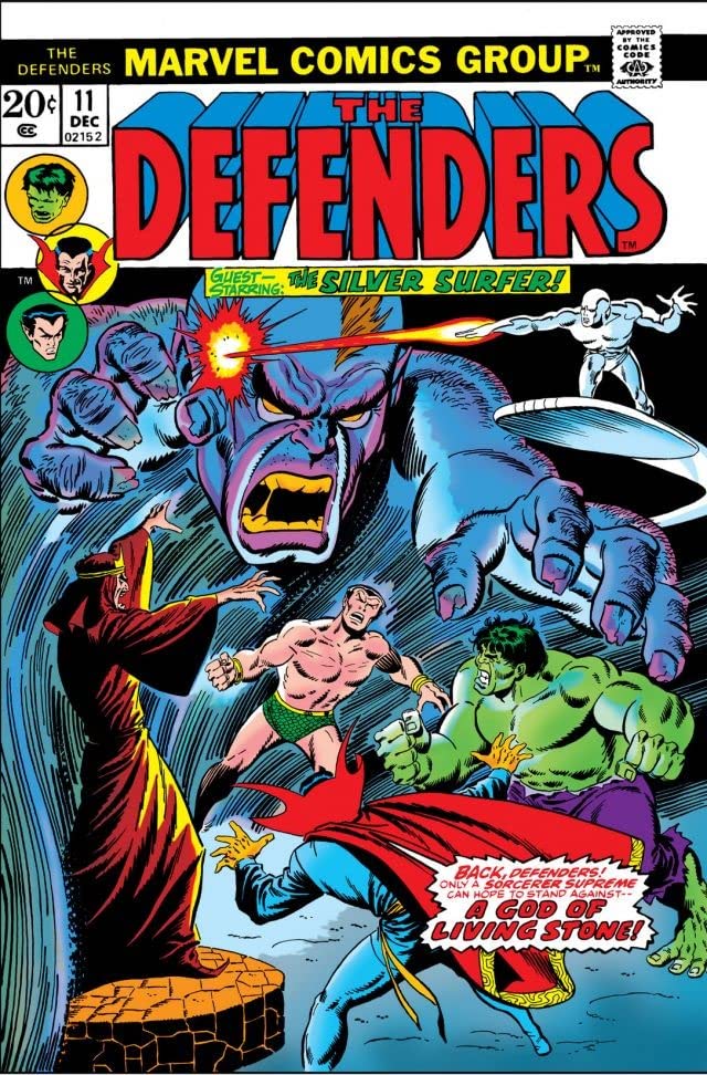 The Defenders (1972) #11 cover