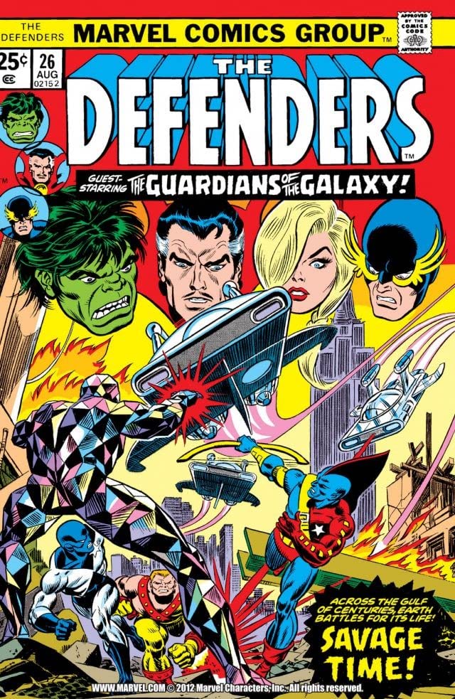 The Defenders (1972) #26 cover