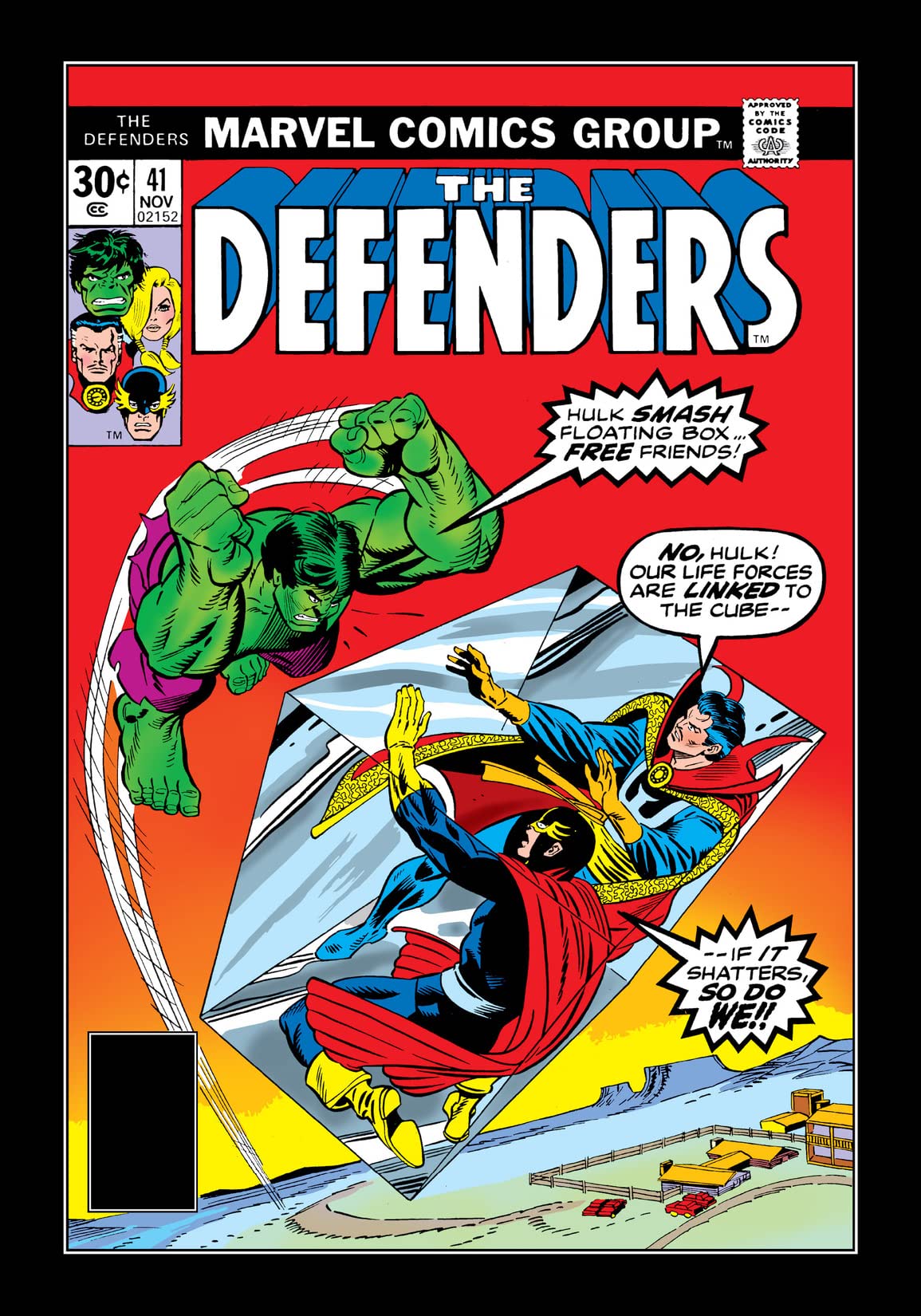 The Defenders (1972) #41 cover