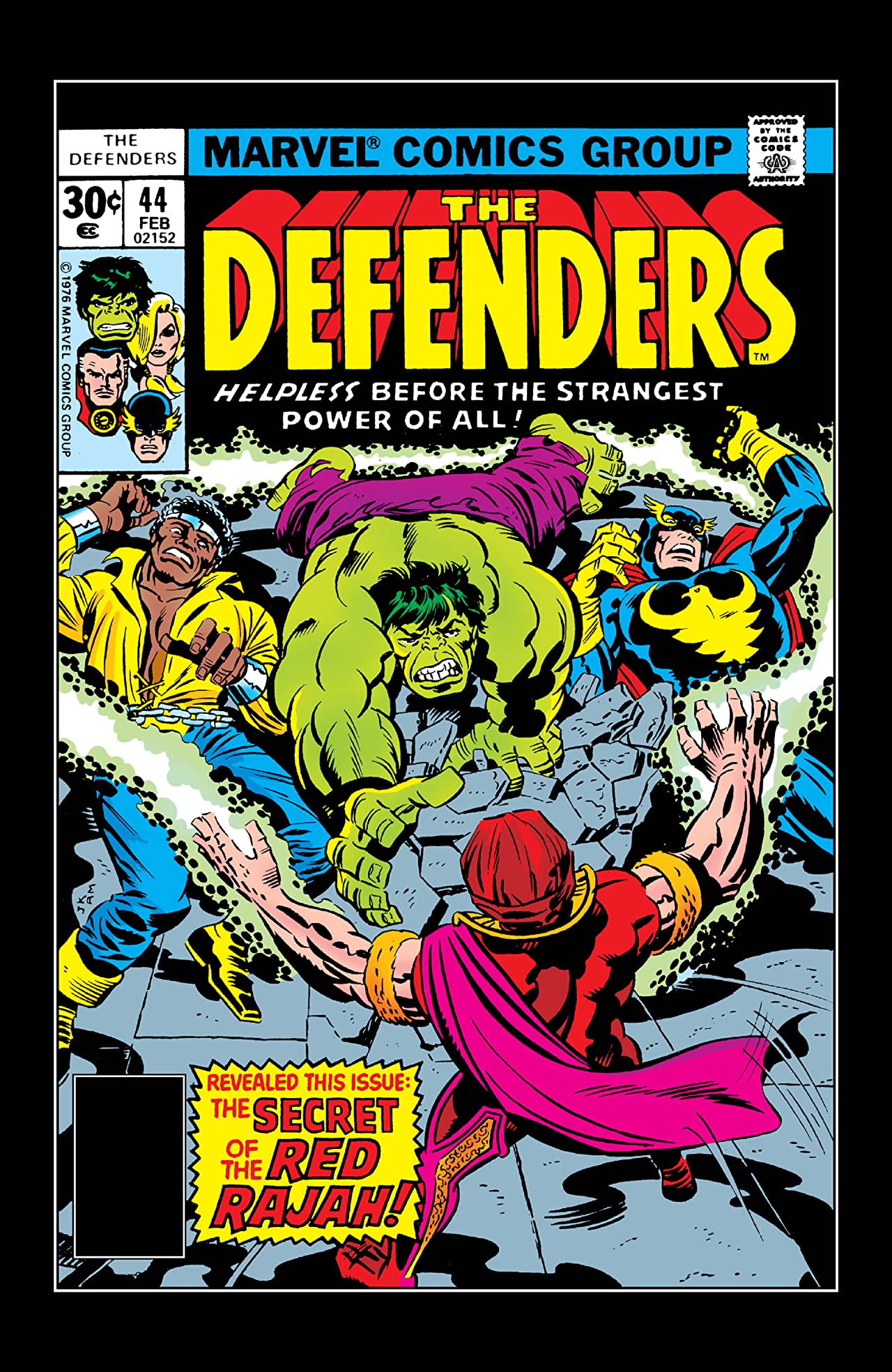 The Defenders (1972) #44 cover