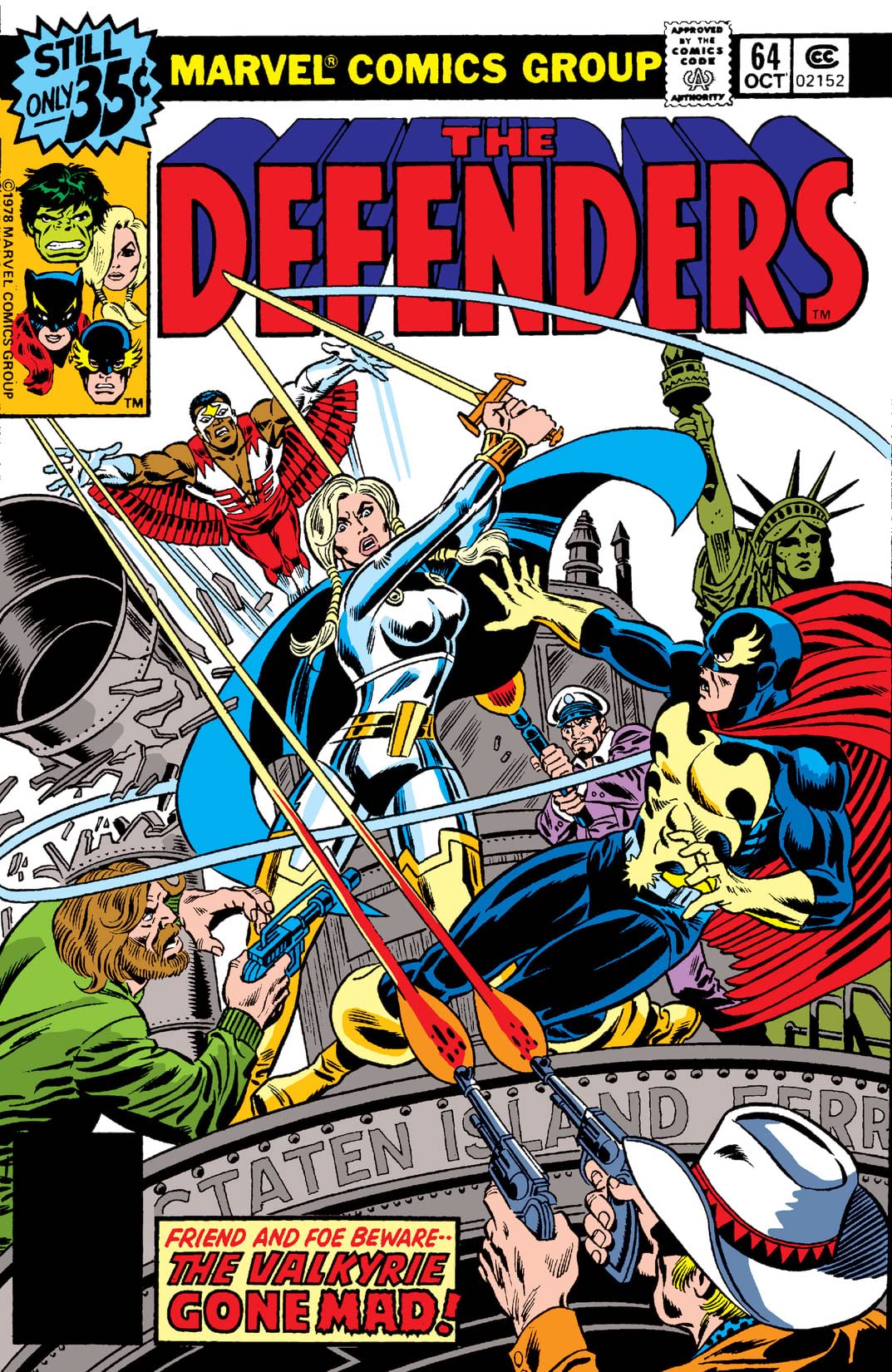 The Defenders (1972) #64 cover