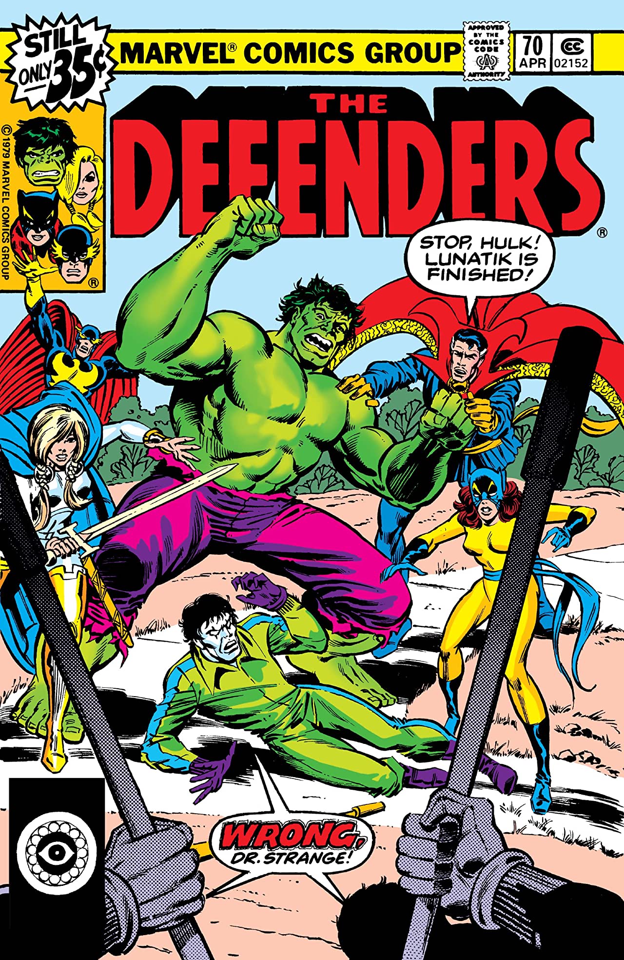 The Defenders (1972) #70