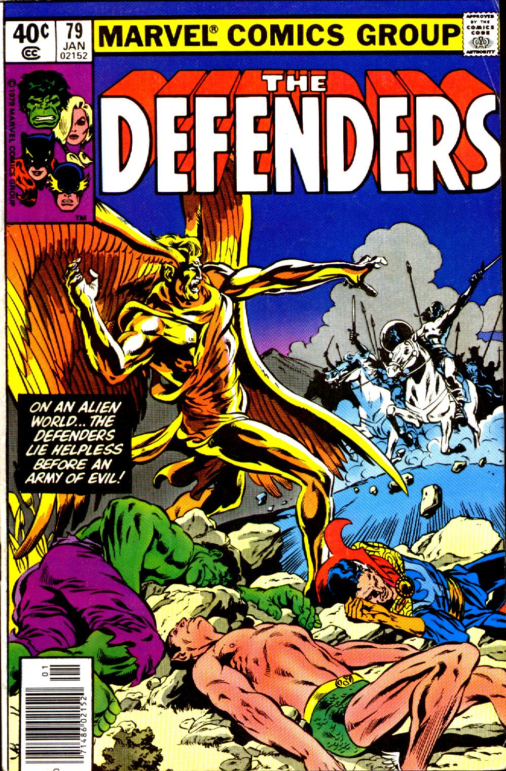The Defenders (1972) #79 cover