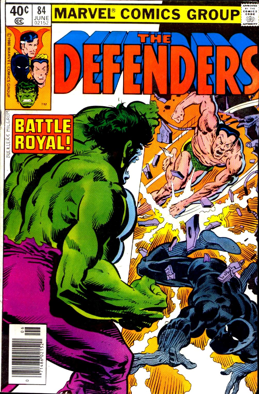The Defenders (1972) #84 cover