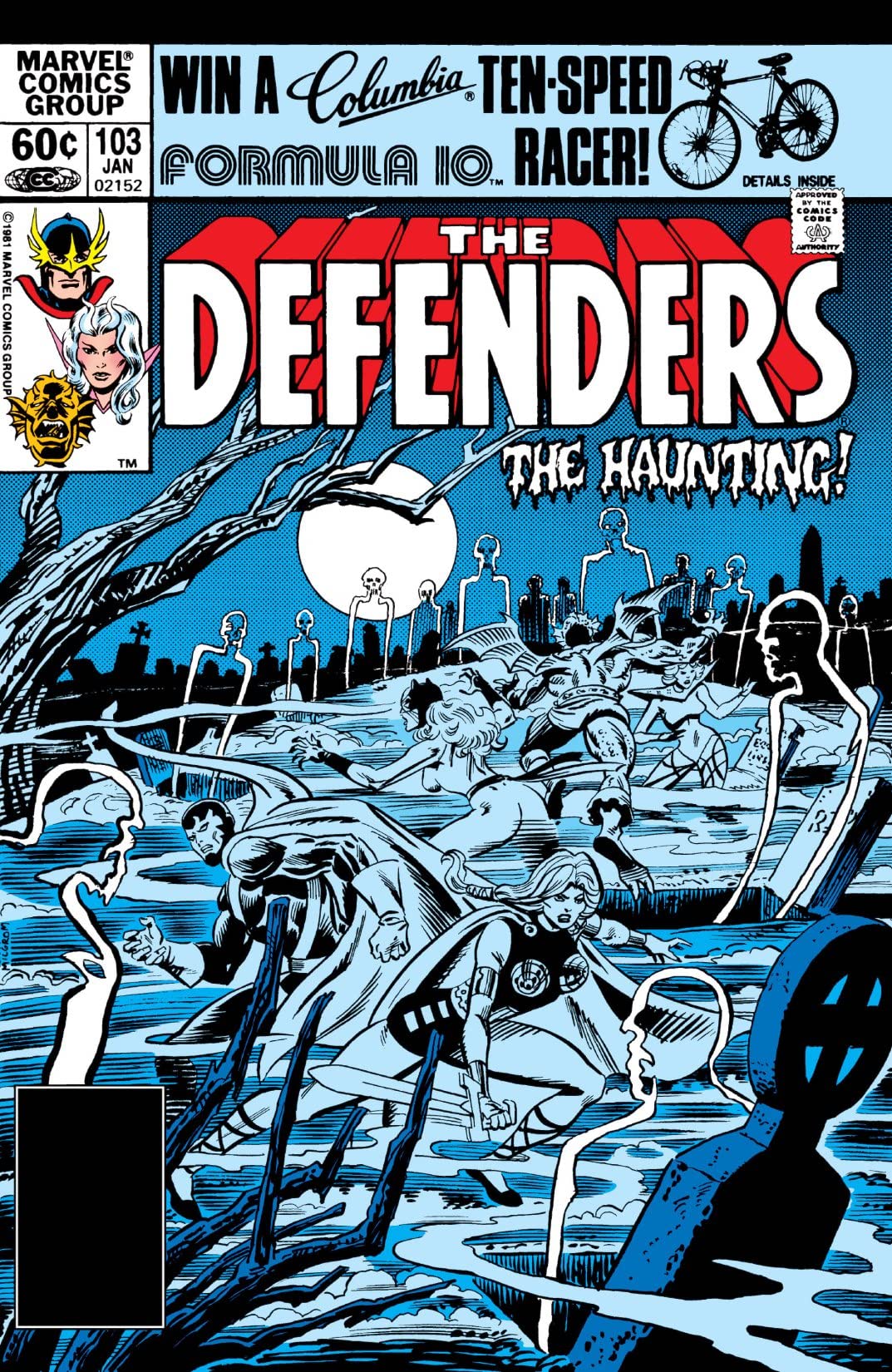 The Defenders (1972) #103 cover