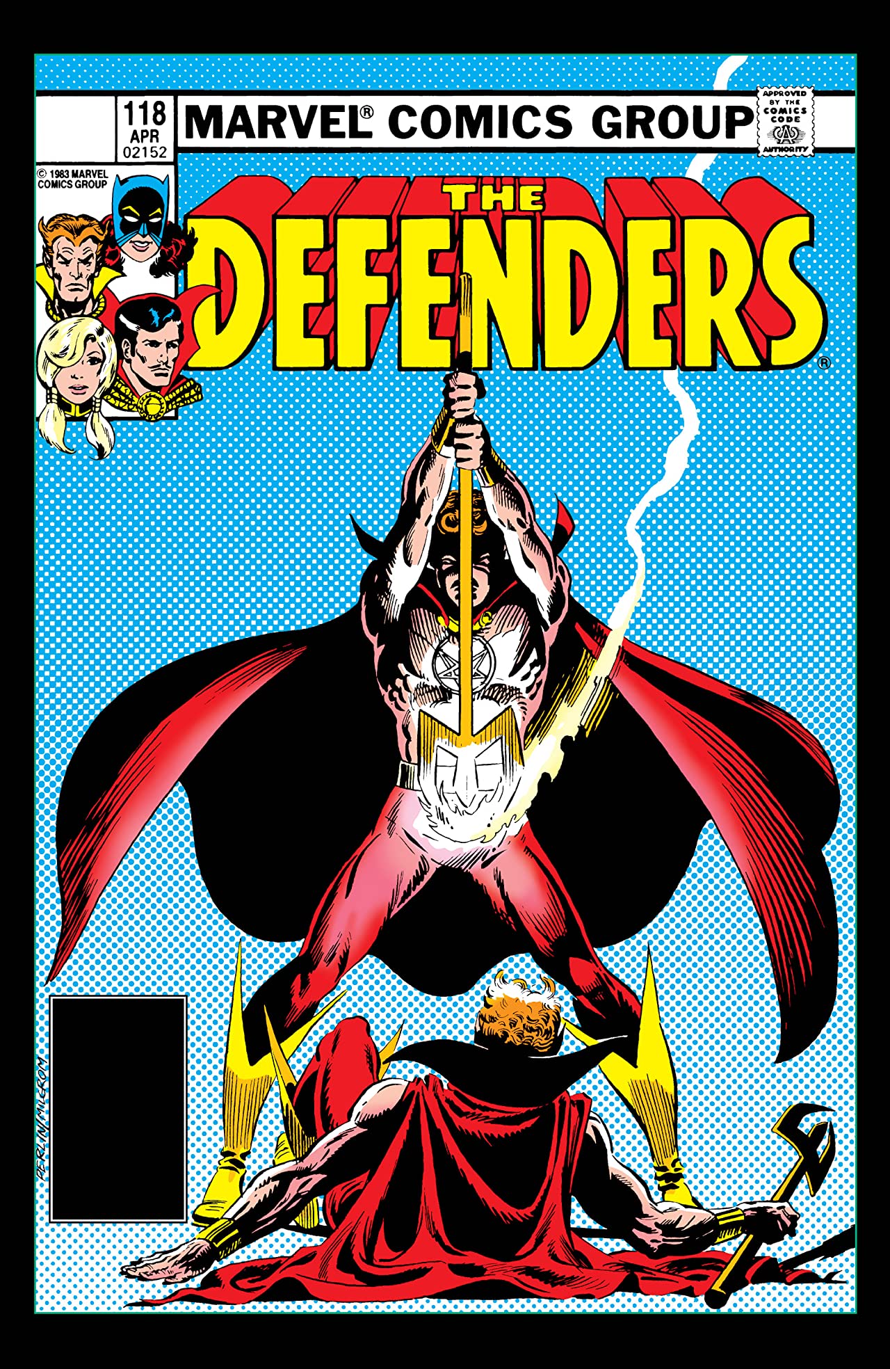 The Defenders (1972) #118 cover