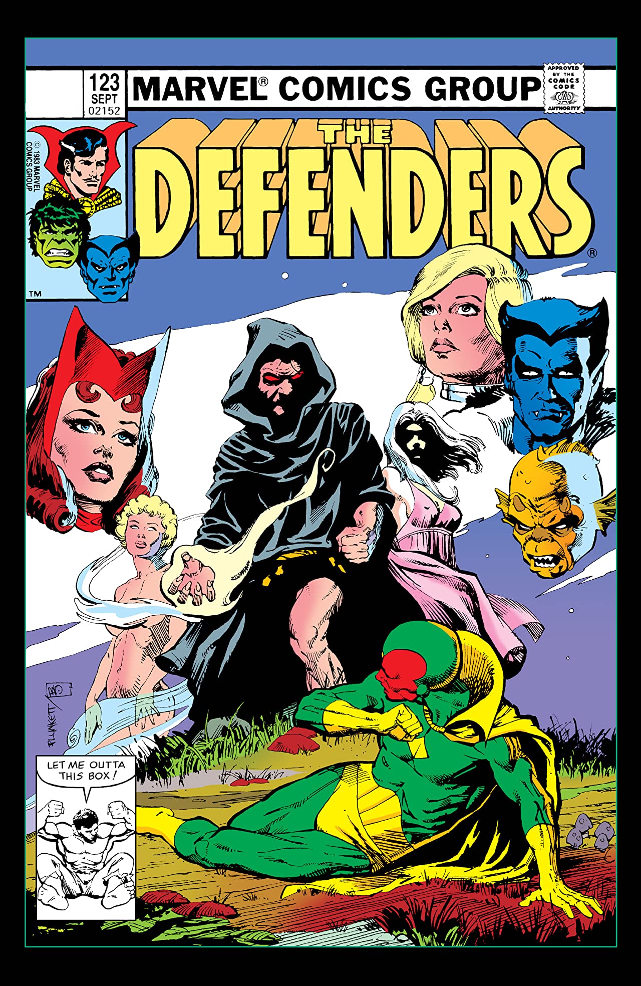 The Defenders (1972) #123 cover