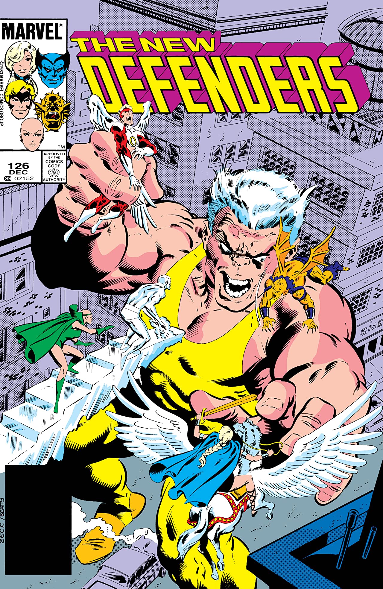 The Defenders (1972) #126 cover
