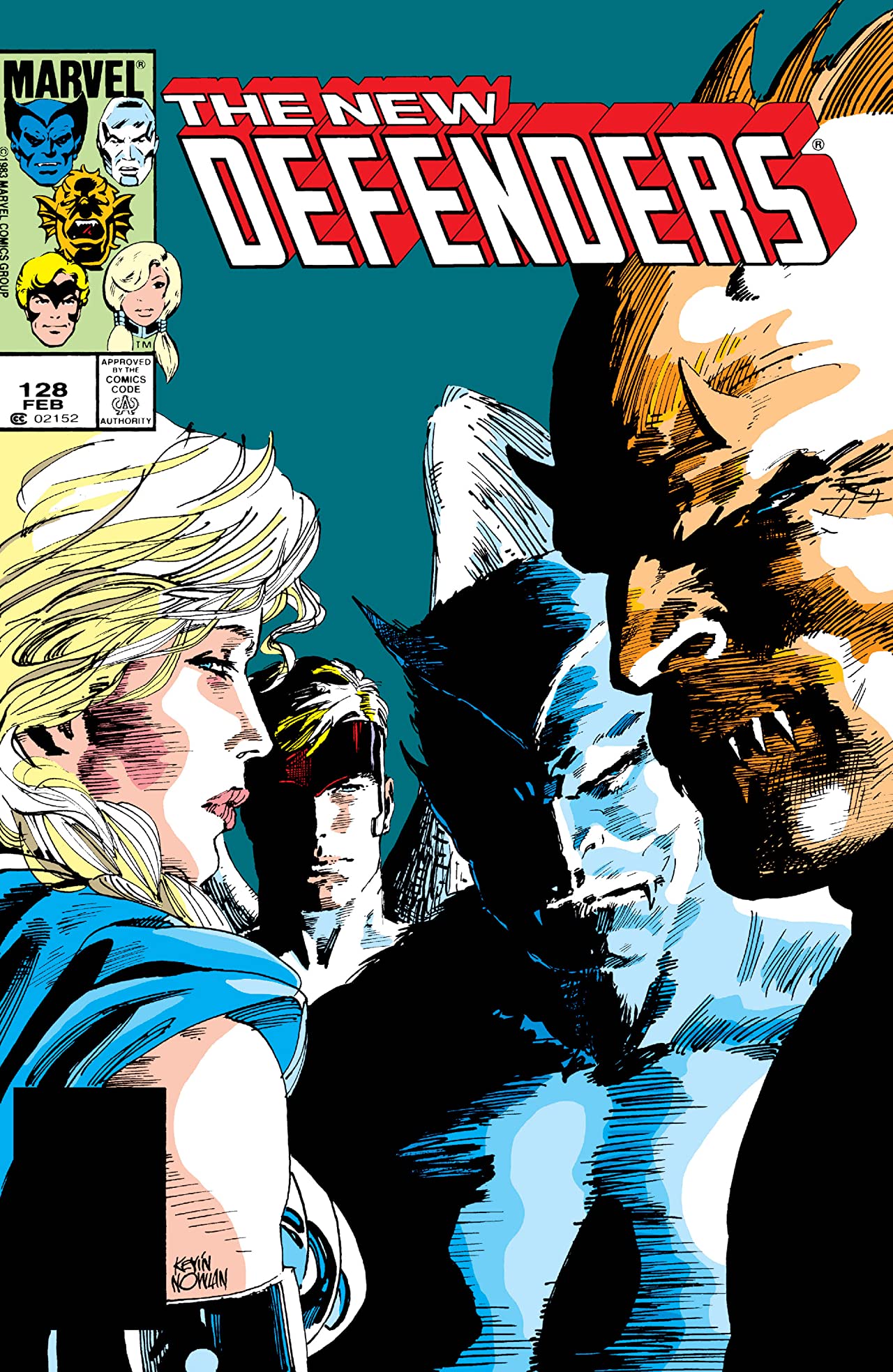 The Defenders (1972) #128 cover