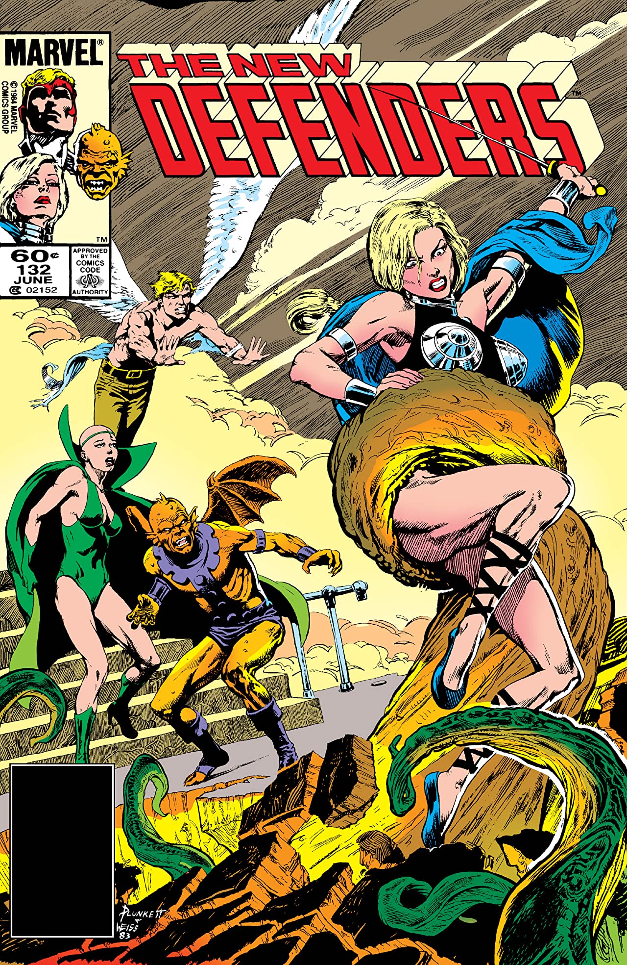 The Defenders (1972) #132 cover