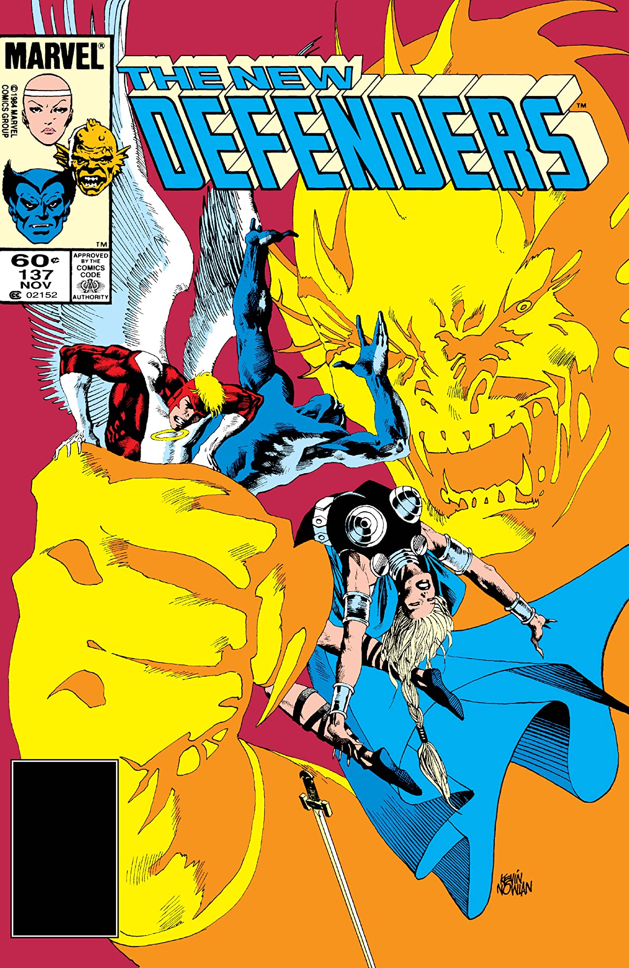 The Defenders (1972) #137 cover