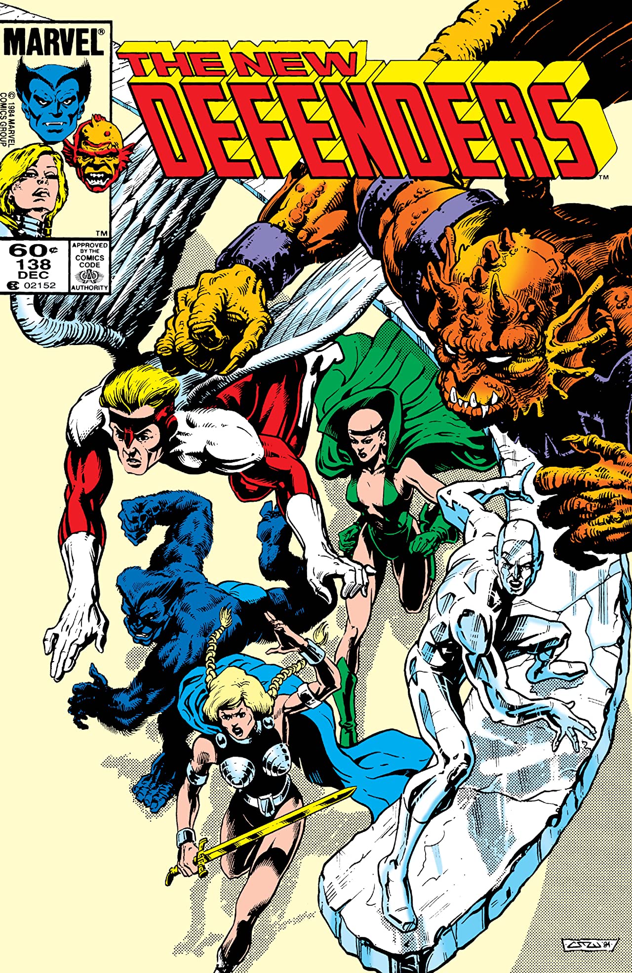 The Defenders (1972) #138 cover