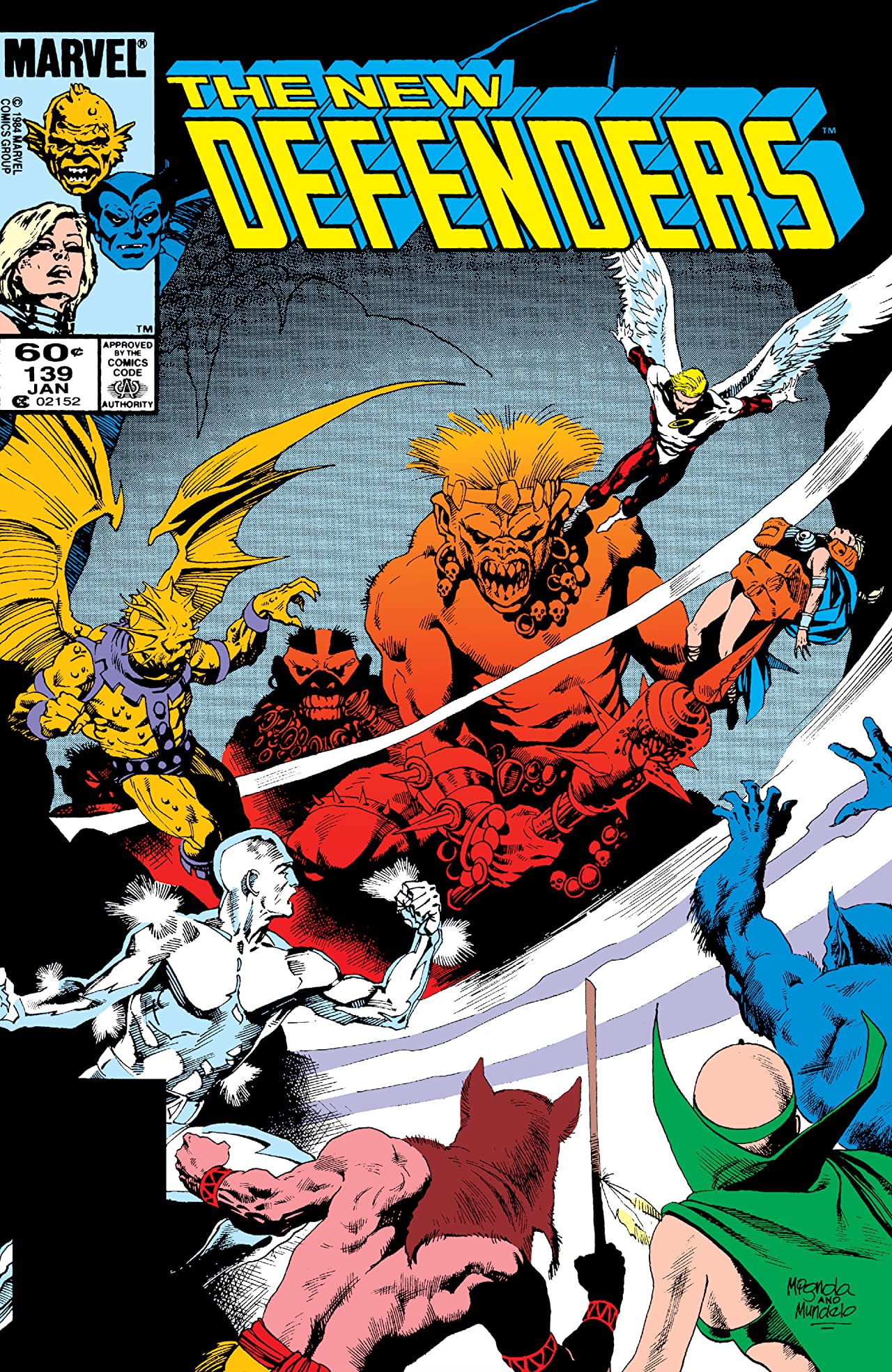 The Defenders (1972) #139 cover
