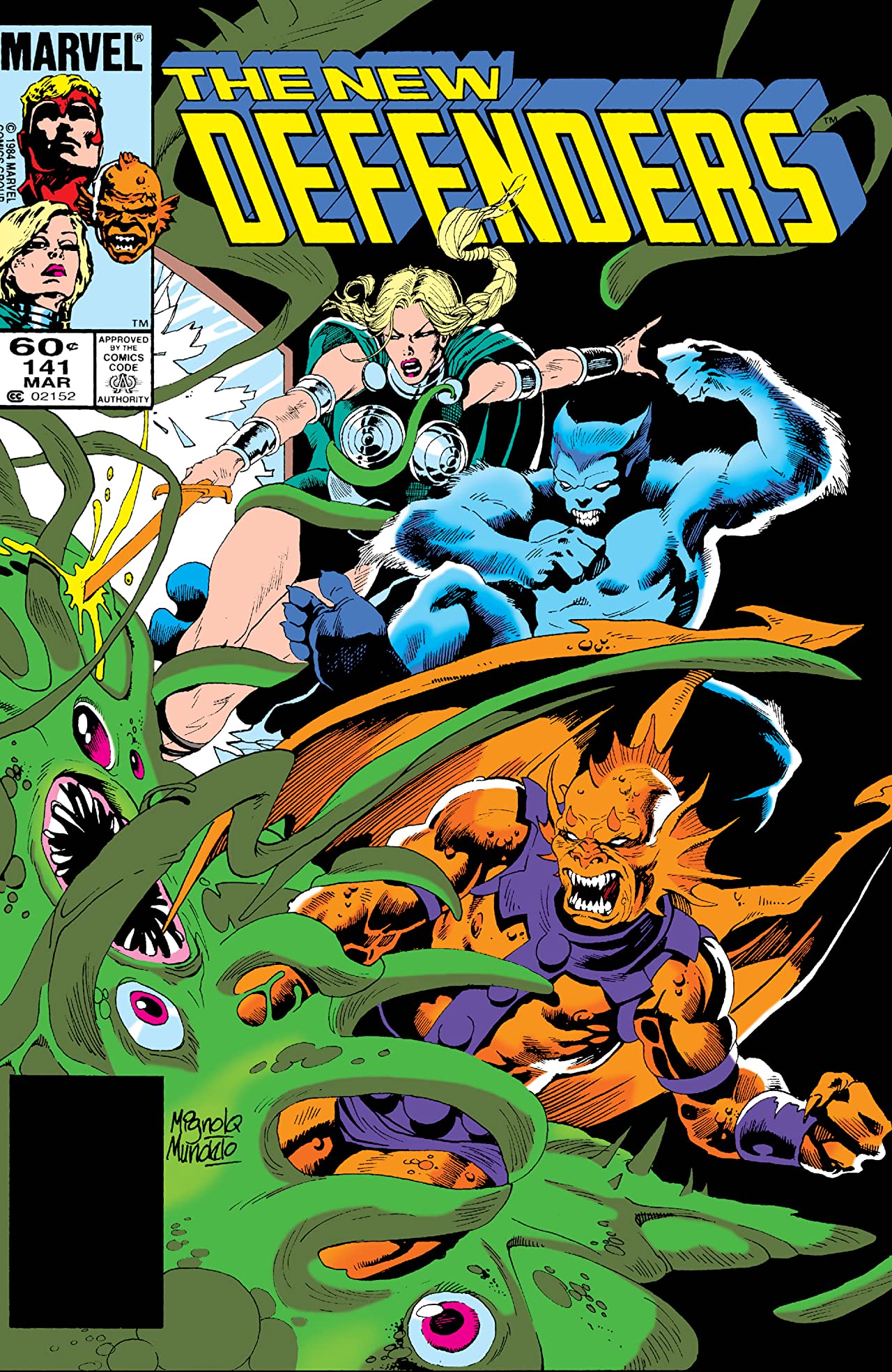 The Defenders (1972) #141 cover