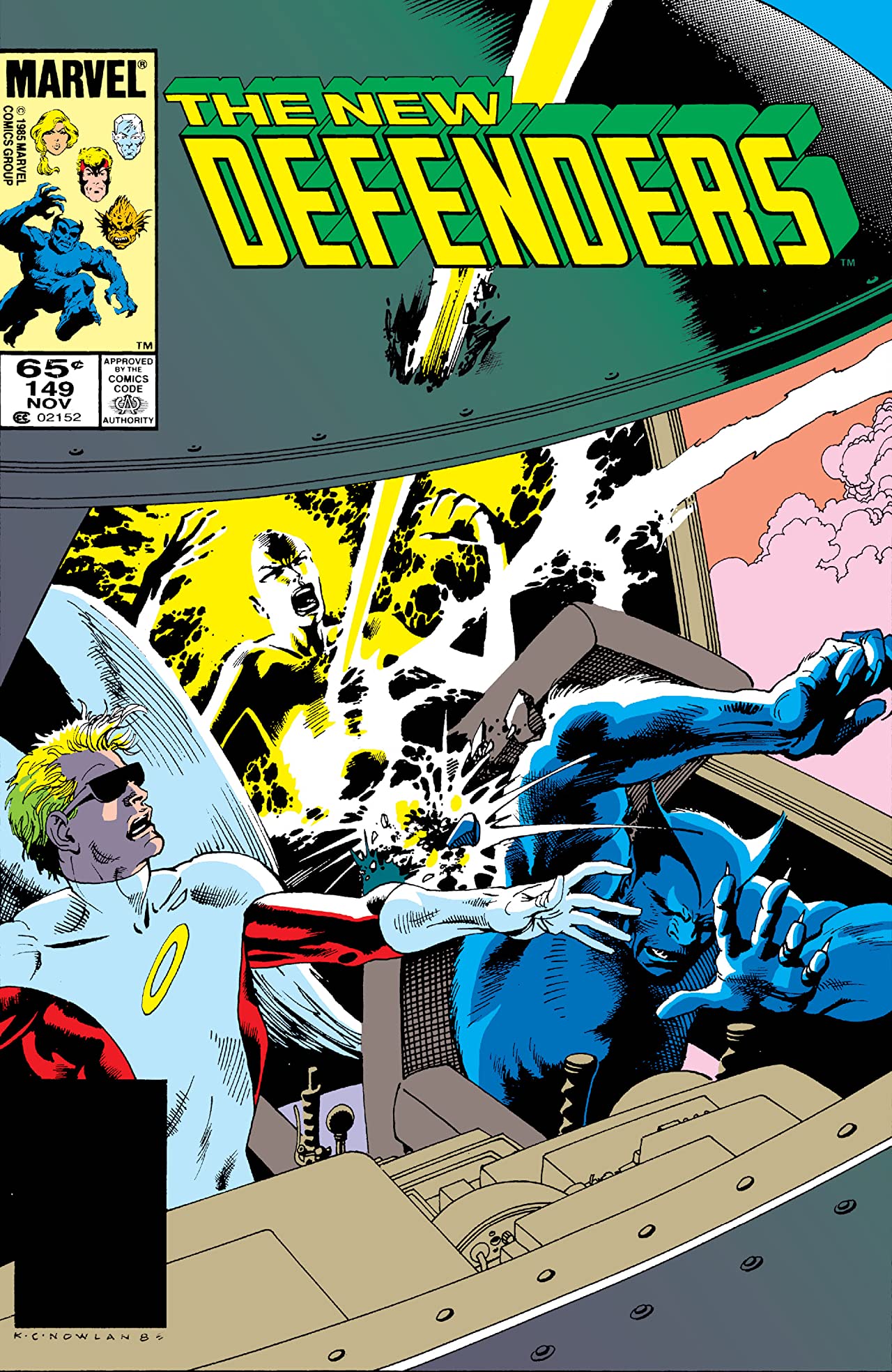The Defenders (1972) #149 cover