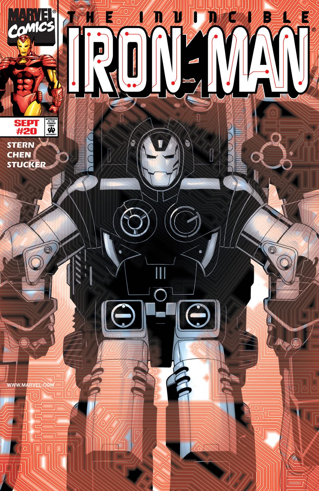 Iron Man (1998) #20 cover