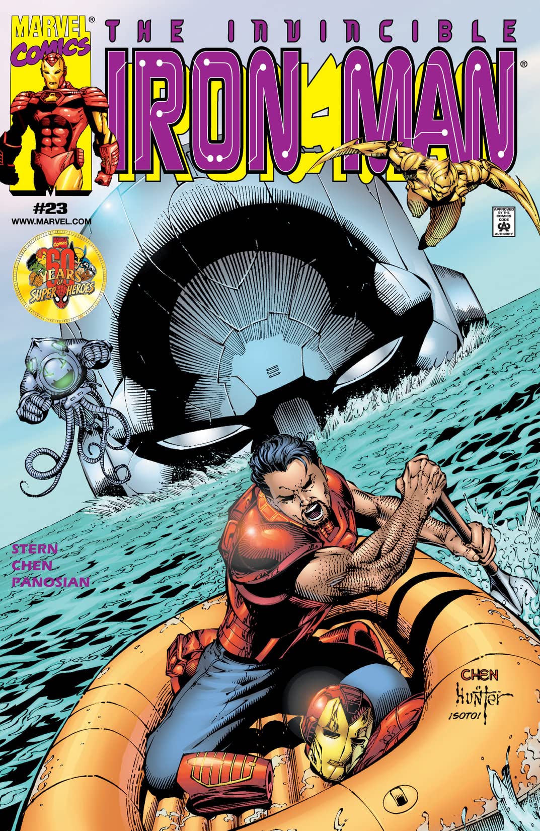 Iron Man (1998) #23 cover