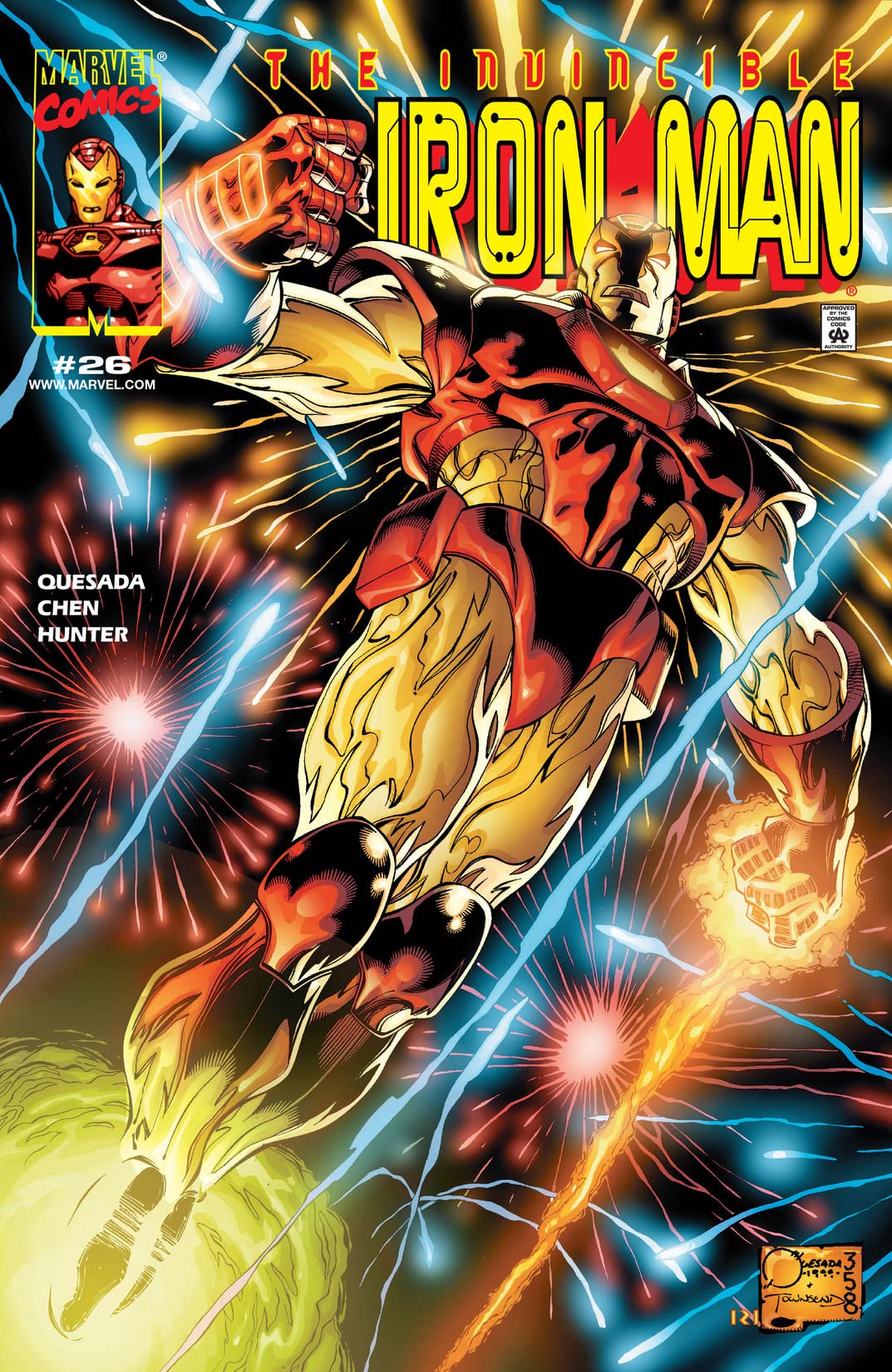 Iron Man (1998) #26 cover