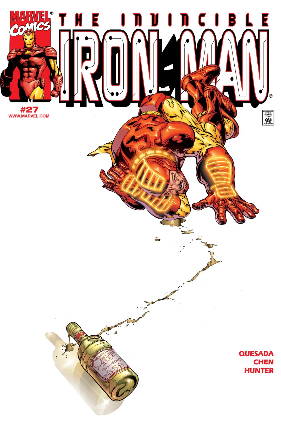 Iron Man (1998) #27 cover