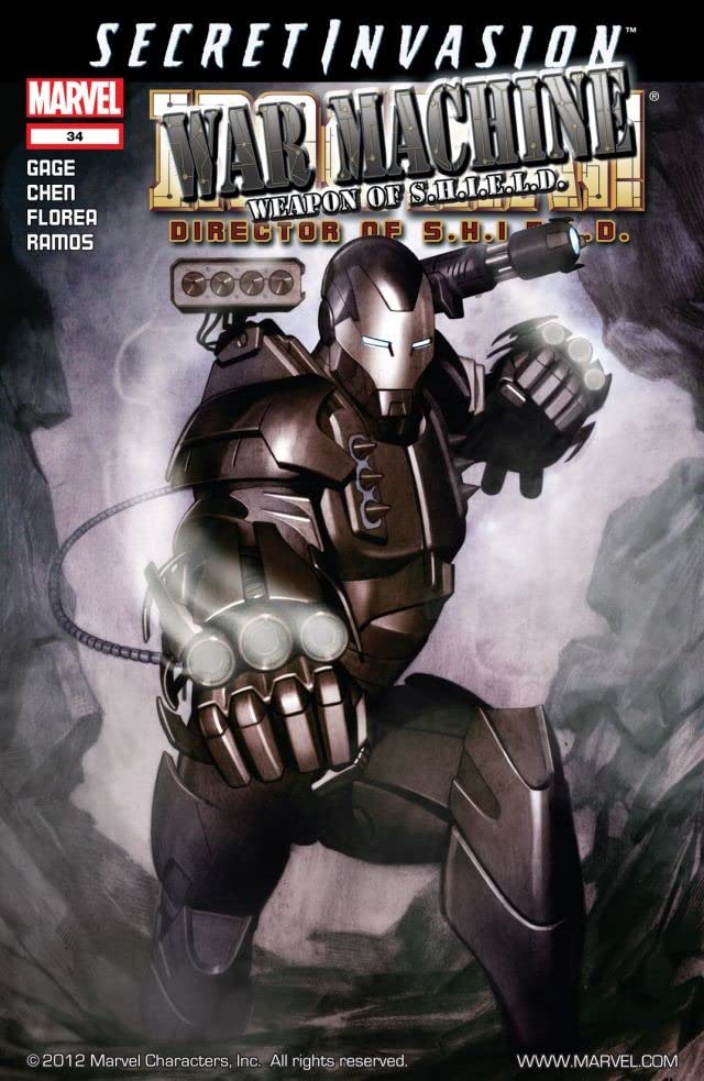 Iron Man: Director of S.H.I.E.L.D. #34 cover