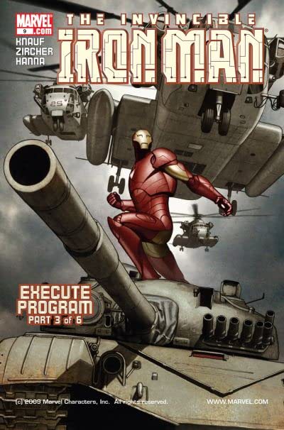 Iron Man (2005) #9 cover