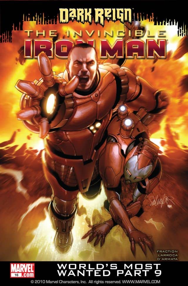 Invincible Iron Man (2008) #16 cover