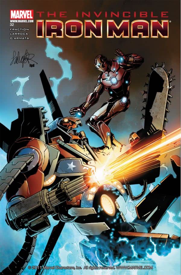 Invincible Iron Man (2008) #32 cover