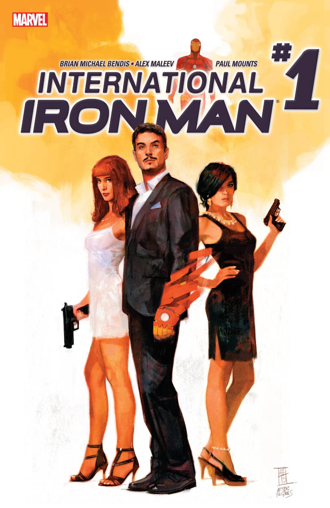 Cover of International Iron Man #1