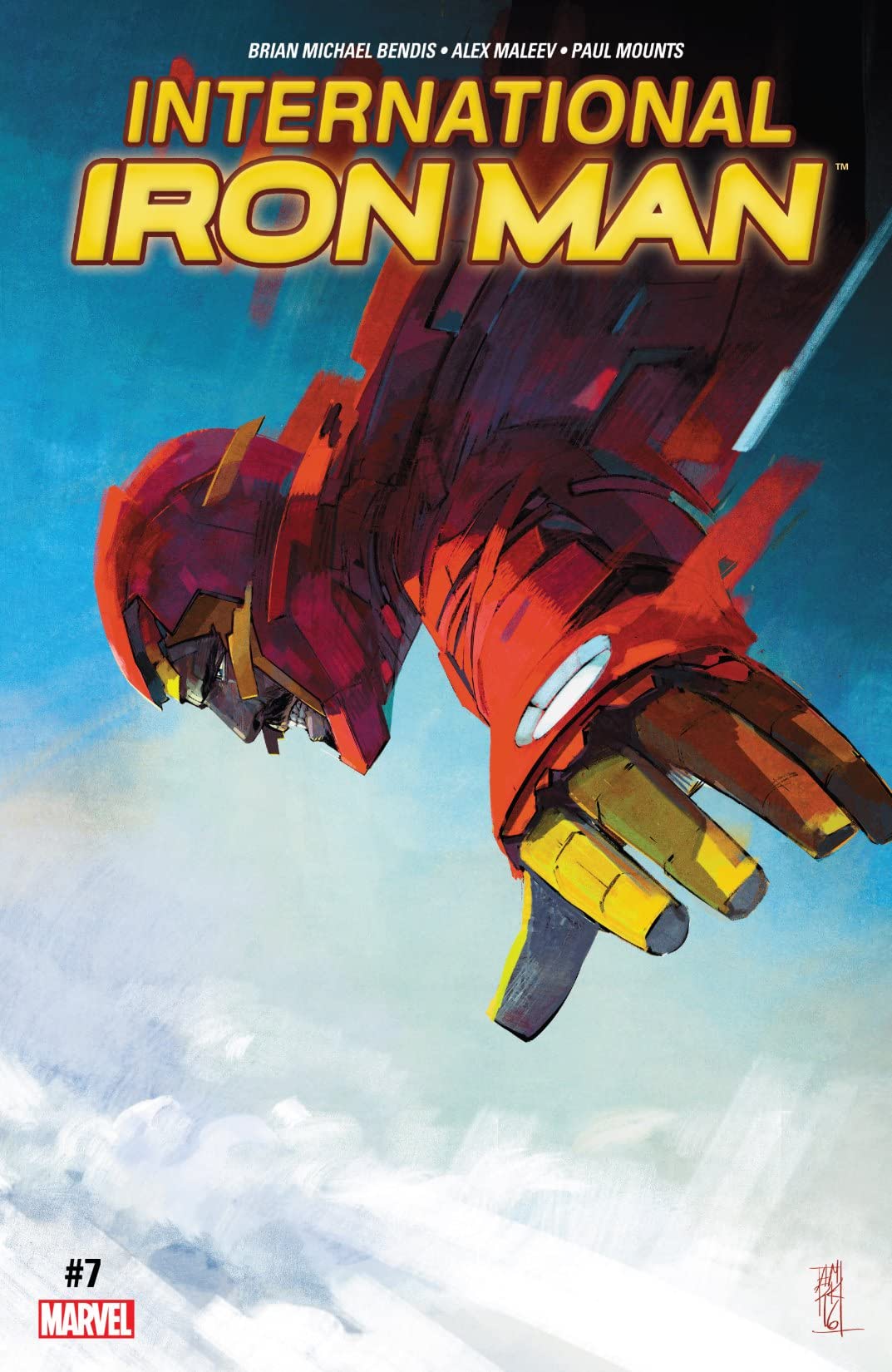 Cover of International Iron Man #7