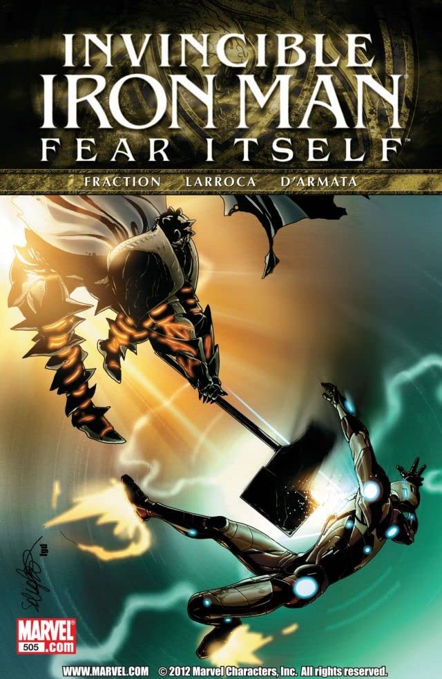 Invincible Iron Man (2008) #505 cover