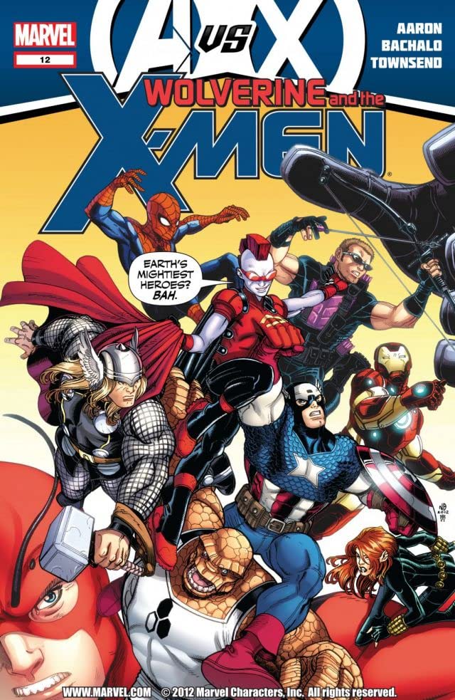 Wolverine & the X-Men (2011) #12 cover