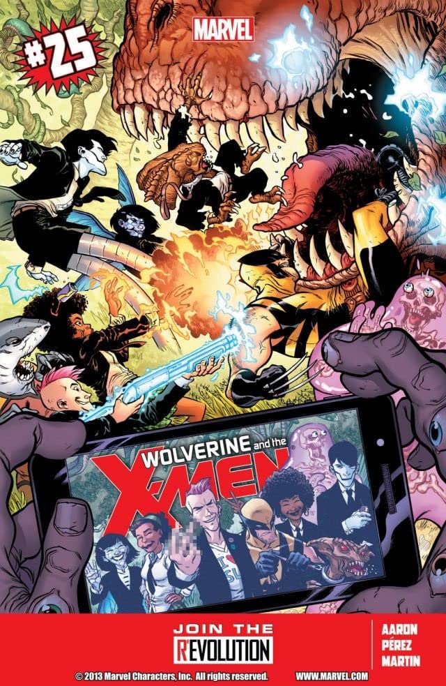 Wolverine & the X-Men (2011) #25 cover