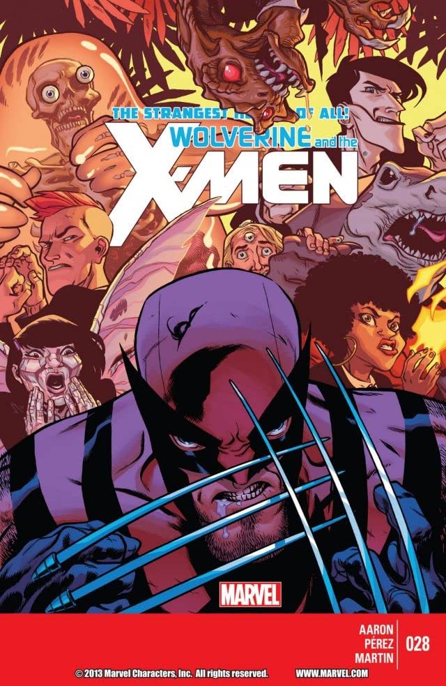 Wolverine & the X-Men (2011) #28 cover