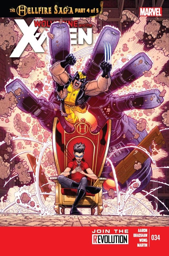 Wolverine & the X-Men (2011) #34 cover