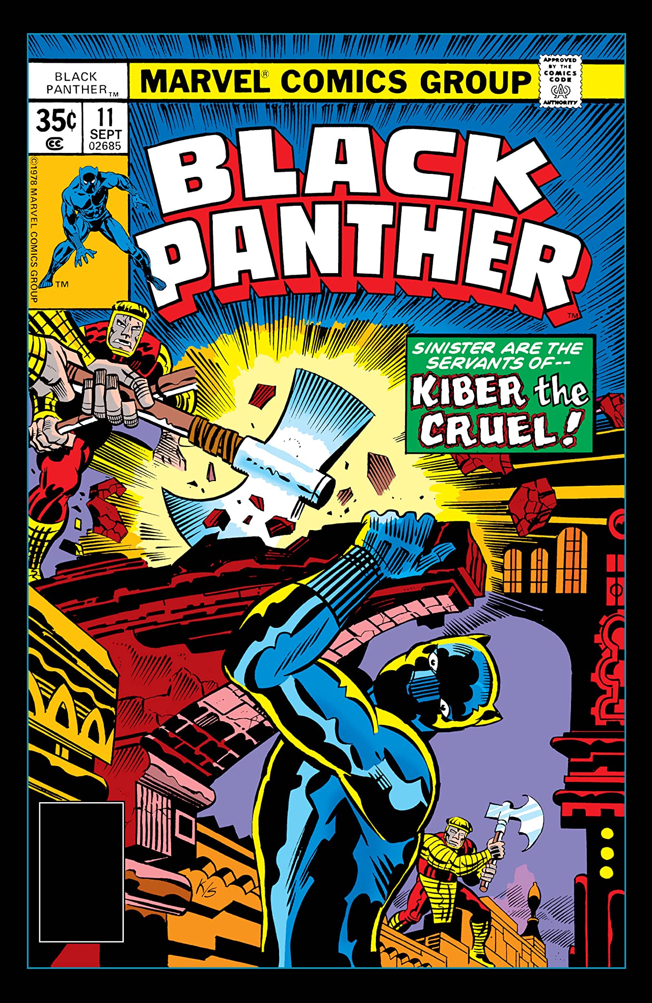 Black Panther (1977) #11 cover