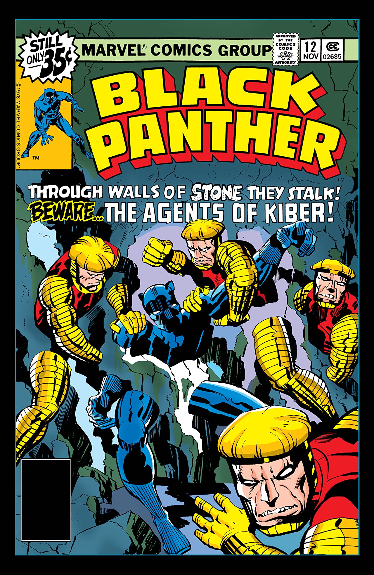Black Panther (1977) #12 cover
