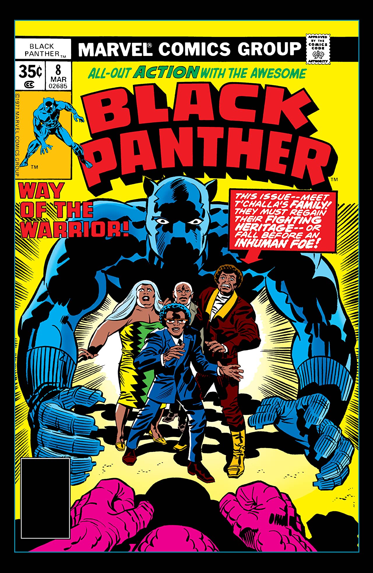 Black Panther (1977) #8 cover