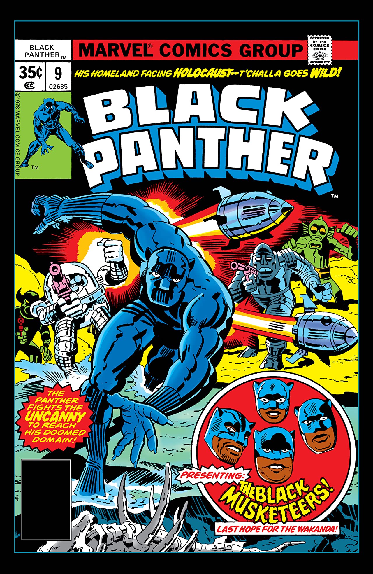 Black Panther (1977) #9 cover