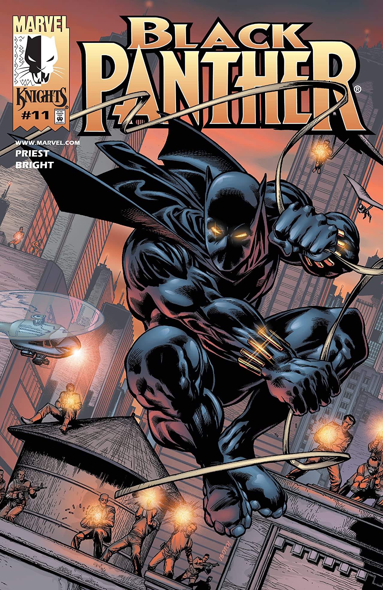 Black Panther (1998) #11 cover