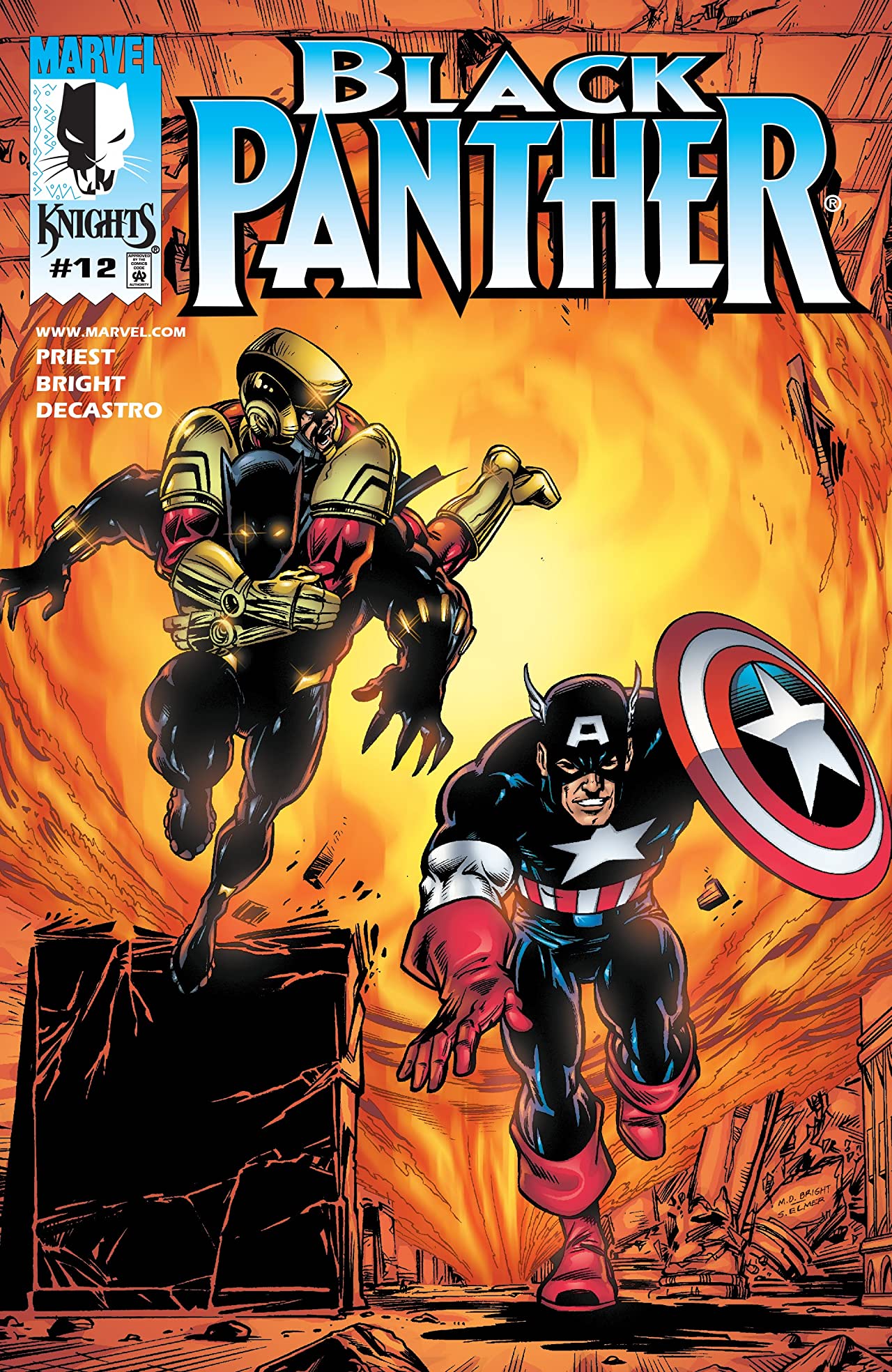 Black Panther (1998) #12 cover