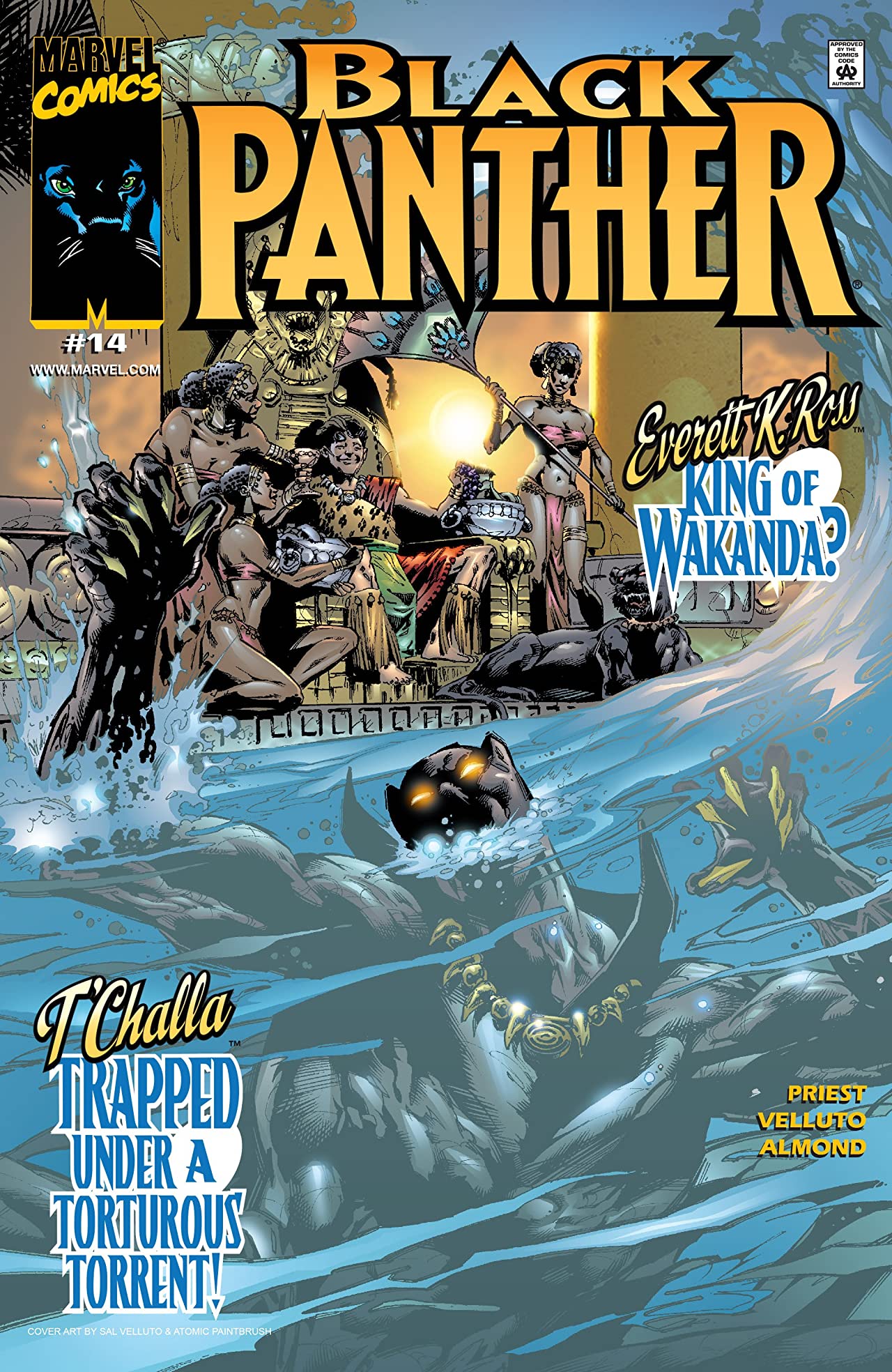 Black Panther (1998) #14 cover