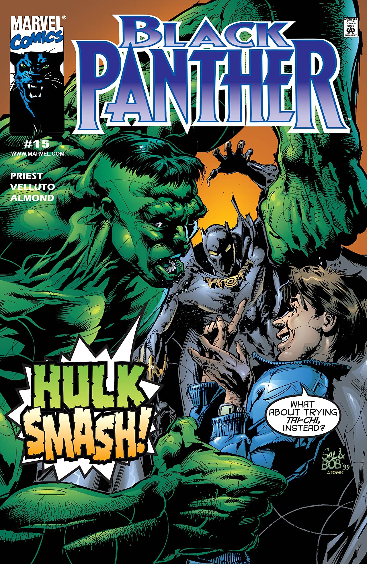 Black Panther (1998) #15 cover
