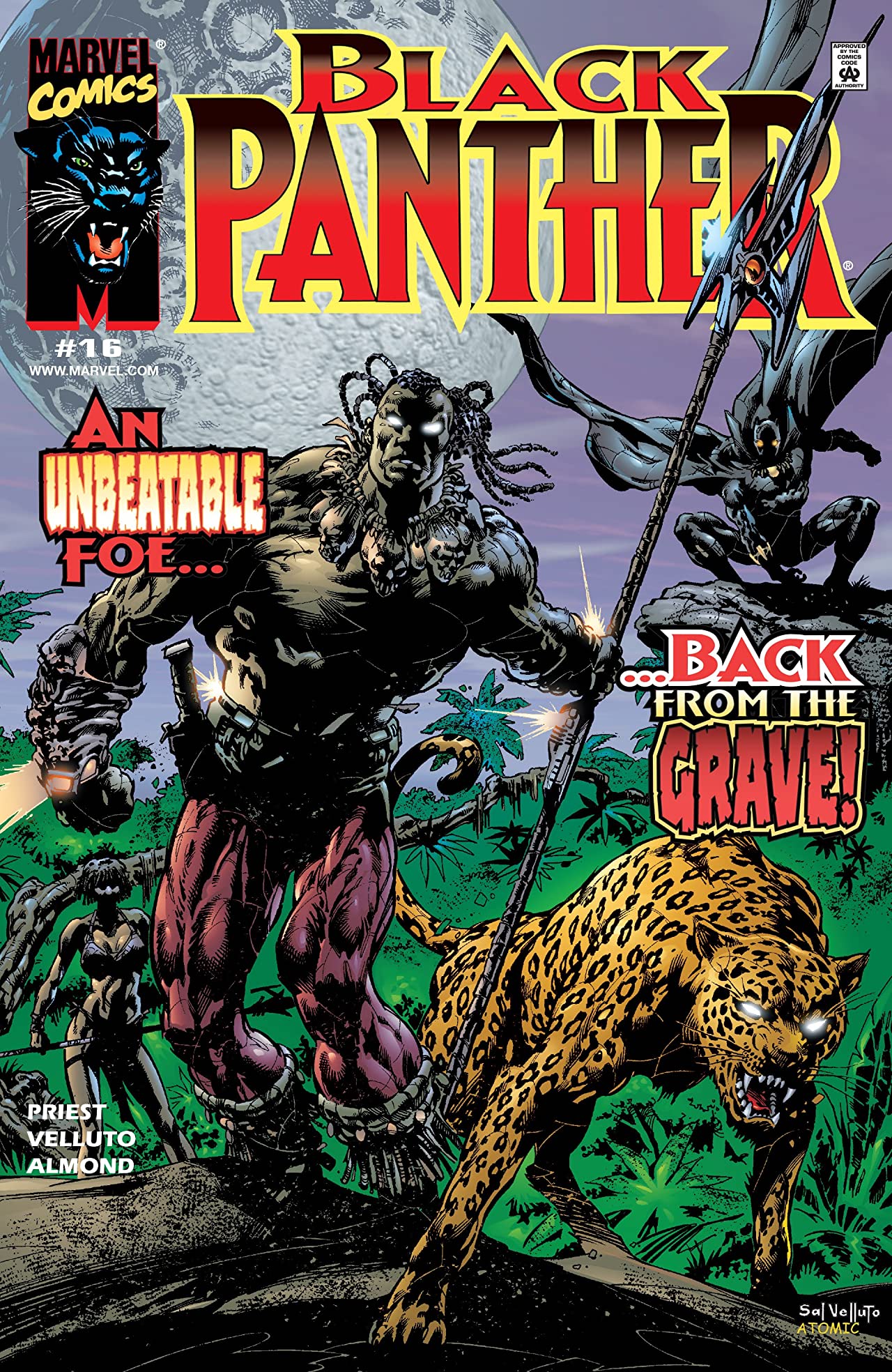 Black Panther (1998) #16 cover